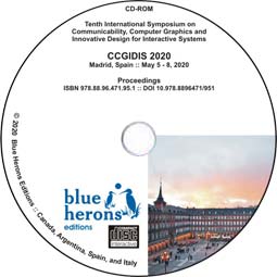 Academic CD Proceedings: CCGIDIS 2020  (Madrid, Spain) :: ISBN 978.88.96.471.95.1 :: DOI 10.978.8896471/951